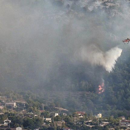 Πάρνηθα - Πυρκαγιά