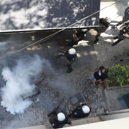 αστυνομία αντιεξουσιαστές