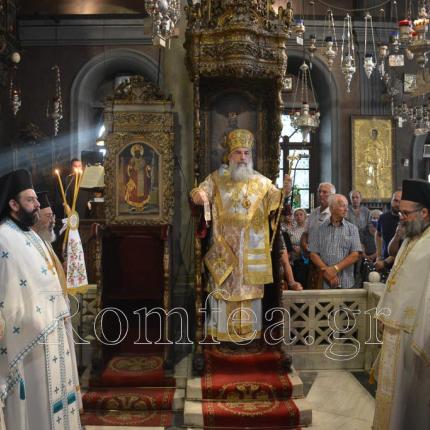 Ο Αρχιεπίσκοπος Κρήτης στην Τήνο