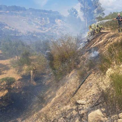 Ηράκλειο: Συναγερμός για φωτιά σε αγροτική περιοχή