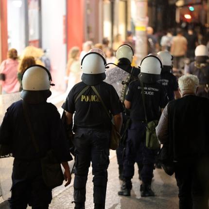 επεισόδια με αντιεξουσιαστές