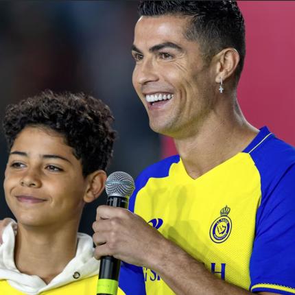 Ο ΡΟΝΑΛΝΤΟ ΜΕ ΤΟ ΓΙΟ ΤΟΥ