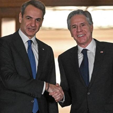 Μητσοτάκης - Μπλινκεν