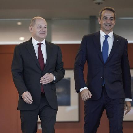 σολτς μητσοτάκης