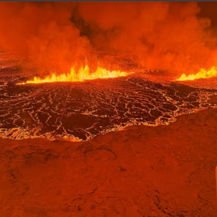 Έκρηξη Ισλανδία
