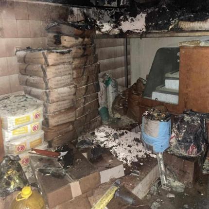 φωτιά φούρνος τυμπάκι