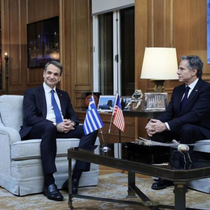 μητσοτάκης μπλίνκεν