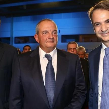 Μητσοτάκης Σαμαράς Καραμανλής