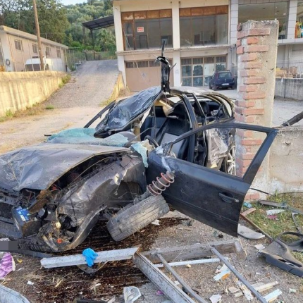 ηγουμενίτσα θανατηφόρο τροχαίο