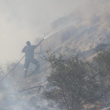Πυρκαγιά - Κορώνη Μαγαρά