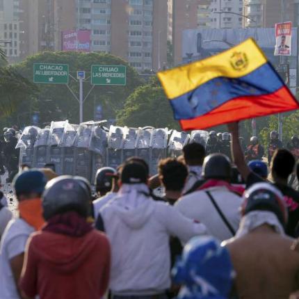 διαμαρτυρία - Βενεζουέλα 