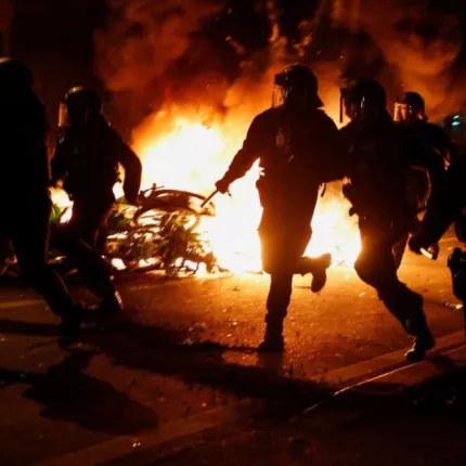 επεισοδια γαλλια εκλογες