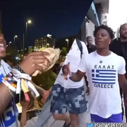 ishowspeed ελλαδα