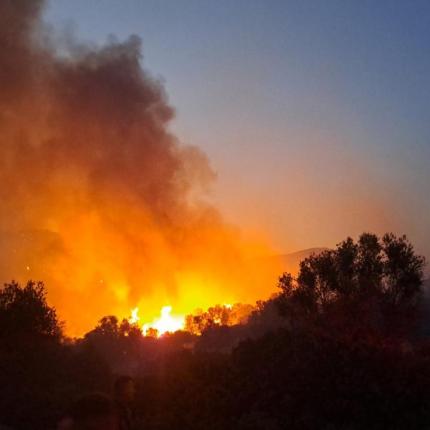 Φωτιά στο Ρέθυμνο