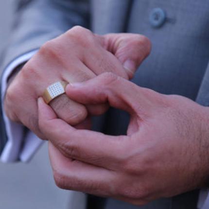 ανδρικό δαχτυλίδι