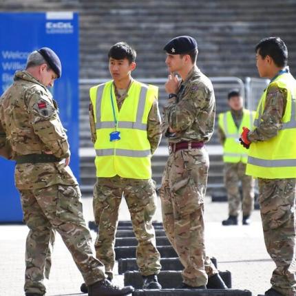 βρετανία στρατός