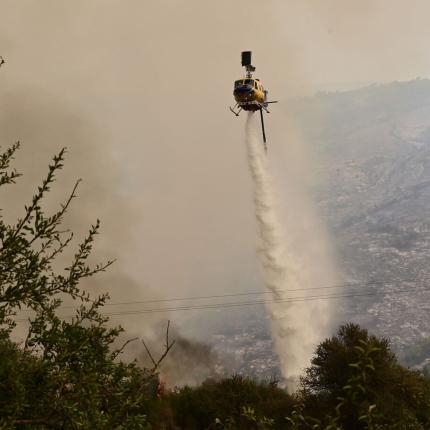 Πυρκαγιά στην Κορινθία