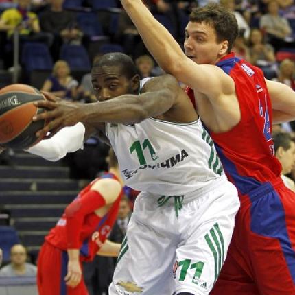 O Παναθηναικός έχασε 74-44 από την ΤΣΣΚΑ