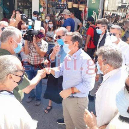 ο αλέξης τσίπρας στο Ηράκλειο