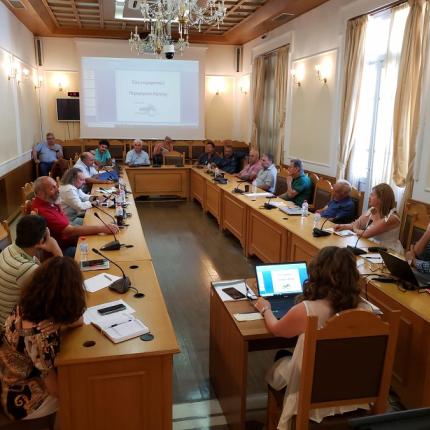 Συνάντηση της Ομάδας Εργασίας AREPO - Περιφέρειας Κρήτης