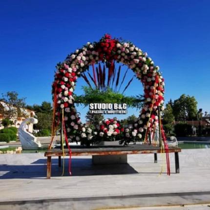 πρωτομαγιάτικο στεφάνι