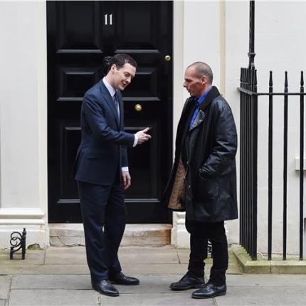 Ολοκληρώθηκε η συνάντηση Βαρουφάκη - Όσμπορν στο Λονδίνο 