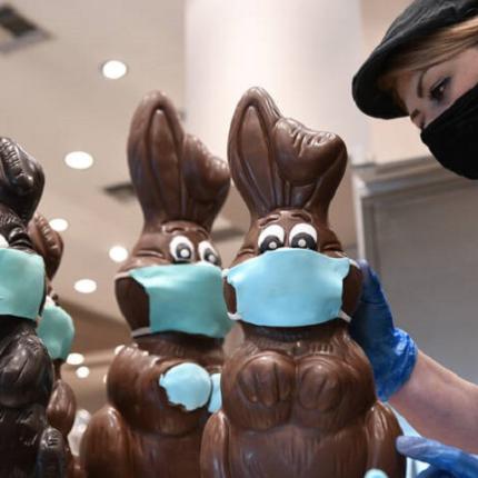 Πασχαλινά λαγουδάκια στην εποχή του κορωνοϊού