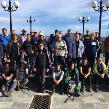 Τα μέλη του Ορειβατικού συλλόγου Αγίου Νικολάου