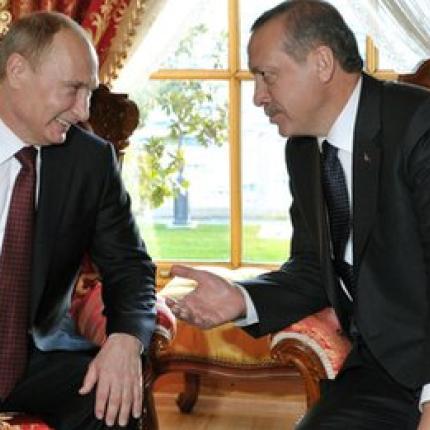 Το φυσικό αέριο στο επίκεντρο της συνάντησης Ερντογάν - Πούτιν