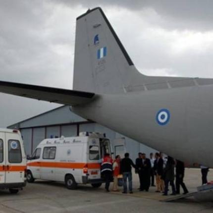 Νεογέννητο αγοράκι με C130 από την Κέρκυρα στα Γιάννενα