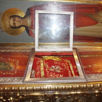 λείψανο αγίας βαρβάρας