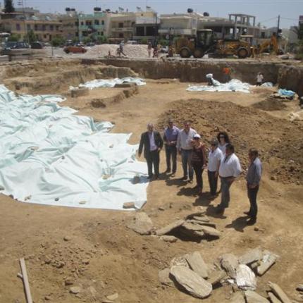 Θεμελιώνεται ο νέος βρεφονηπιακός σταθμός στην Αγία Πελαγία