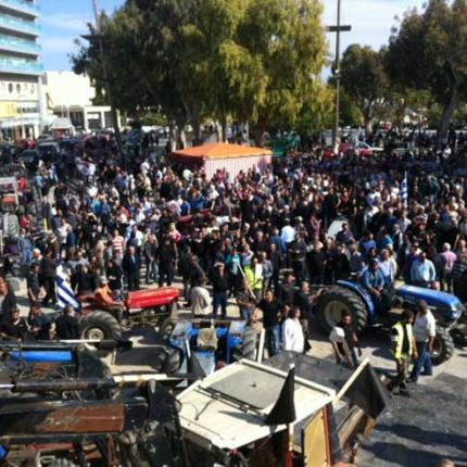 Παγκρήτιο συλλαλητήριο το Μάρτιο αποφάσισαν οι αγρότες 