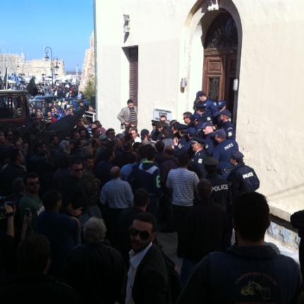 Ολοκληρώθηκε λόγω... μικρής συμμετοχής η παγκρήτια αγροτική κινητοποίηση