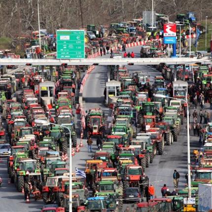 αγροτες μπλοκο τεμπη