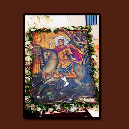 Τροπαιοφόρου Μεγαλομάρτυρος Γεωργίου σήμερα