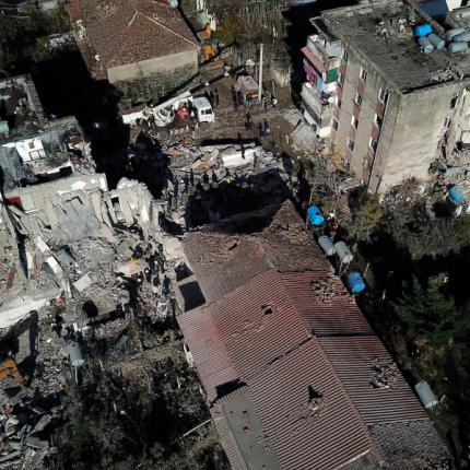 αλβανία σεισμός