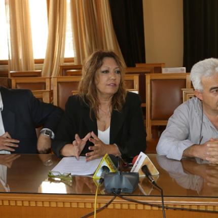 Συνάντηση Αμεσης Δημοκρατίας με Βασίλη Λαμπρινό για το β' γύρο των εκλογών