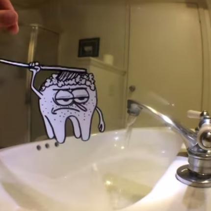 Η καθημερινότητα με... ζωγραφιστά τερατάκια! (βίντεο)