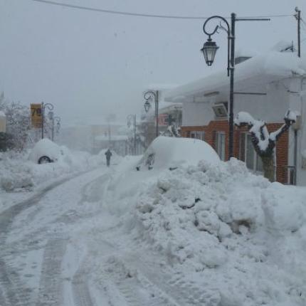 Κτηνοτρόφοι αποκλεισμένοι στ' Ανώγεια - "Παλιά χιονιά" λέει ο αντιδήμαρχος