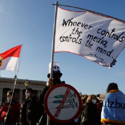 αυστρια διαμαρτυρια