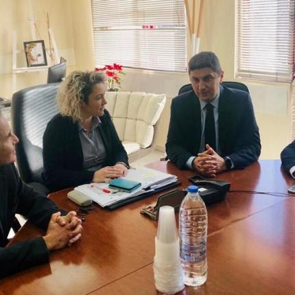 Συνάντηση Αυγενάκη στην ΔΥΠΕ