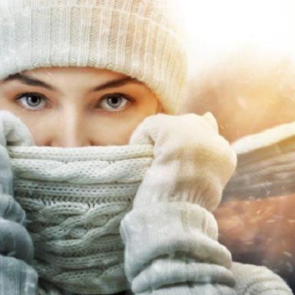 γυναίκα χειμώνας κρύο 