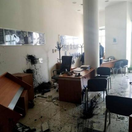 επίθεση γραφείο Αυγενάκη