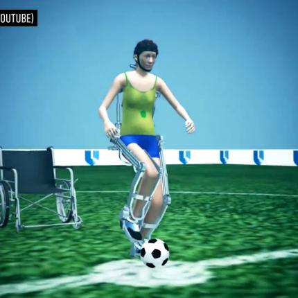 Με ρομποτικό εξωσκελετό το εναρκτήριο λάκτισμα στο Μουντιάλ