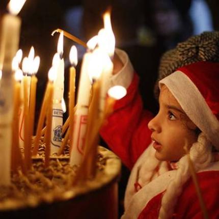 Κατάνυξη στο Ναό της Γεννήσεως στη Βηθλεέμ (βίντεο)