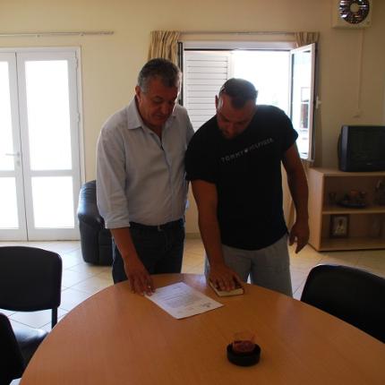 Ορκίστηκε ο Εμμανουήλ Δαγαλάκης στο δήμο Μινώα Πεδιάδας