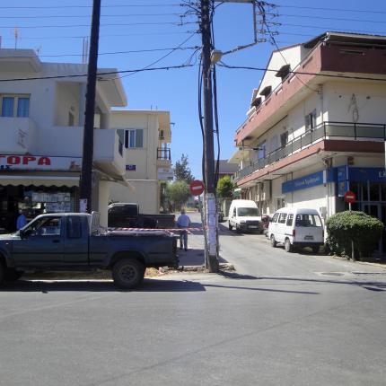 Μετατέθηκε ο στύλος της ΔΕΗ από το κέντρο του Γαζίου