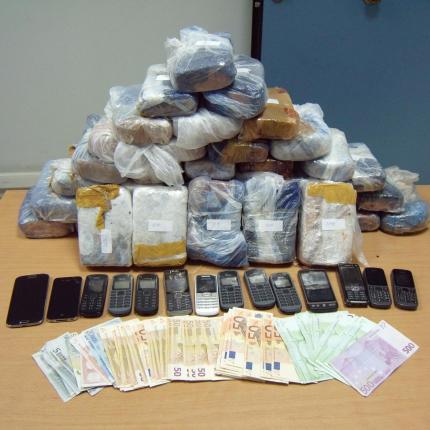 Θεσσαλονίκη: "Μπλόκο" σε 71 δέματα ηρωίνης που θα πήγαιναν σε στέκια τοξικομανών