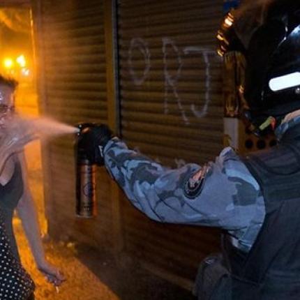 Μη επανδρωμένα αεροσκάφη κατά των διαδηλωτών! 